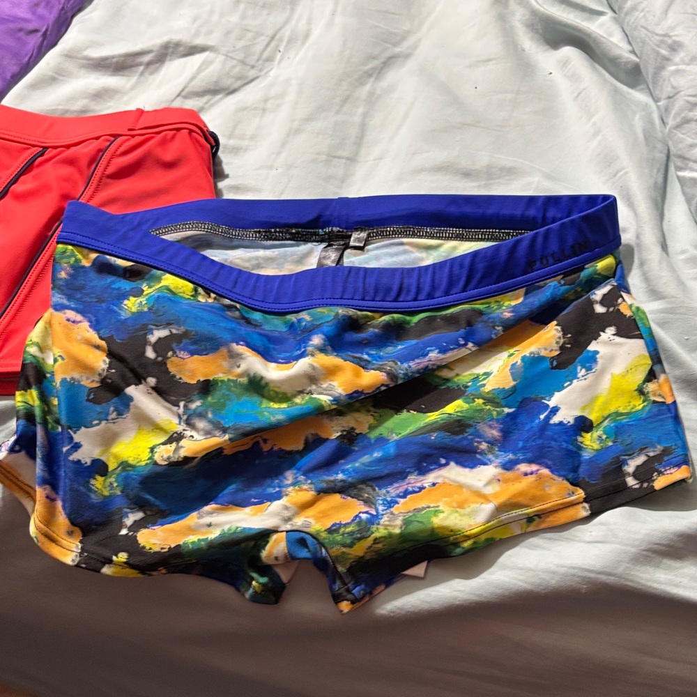 Colorful Men's Swim Trunks